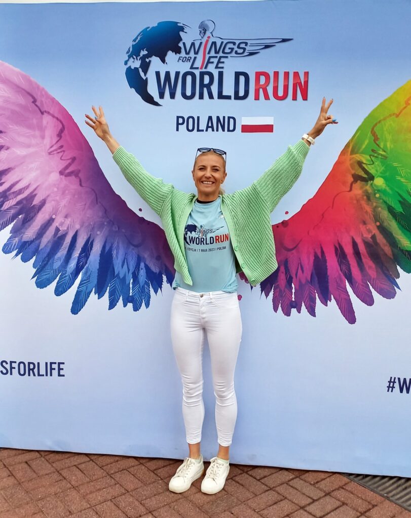Wings for Life pamiątkowa ścianka